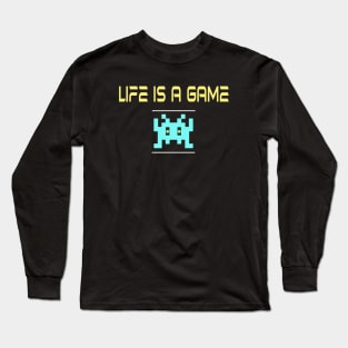 80's Gamer Life Sci Fi Alien Tee Long Sleeve T-Shirt